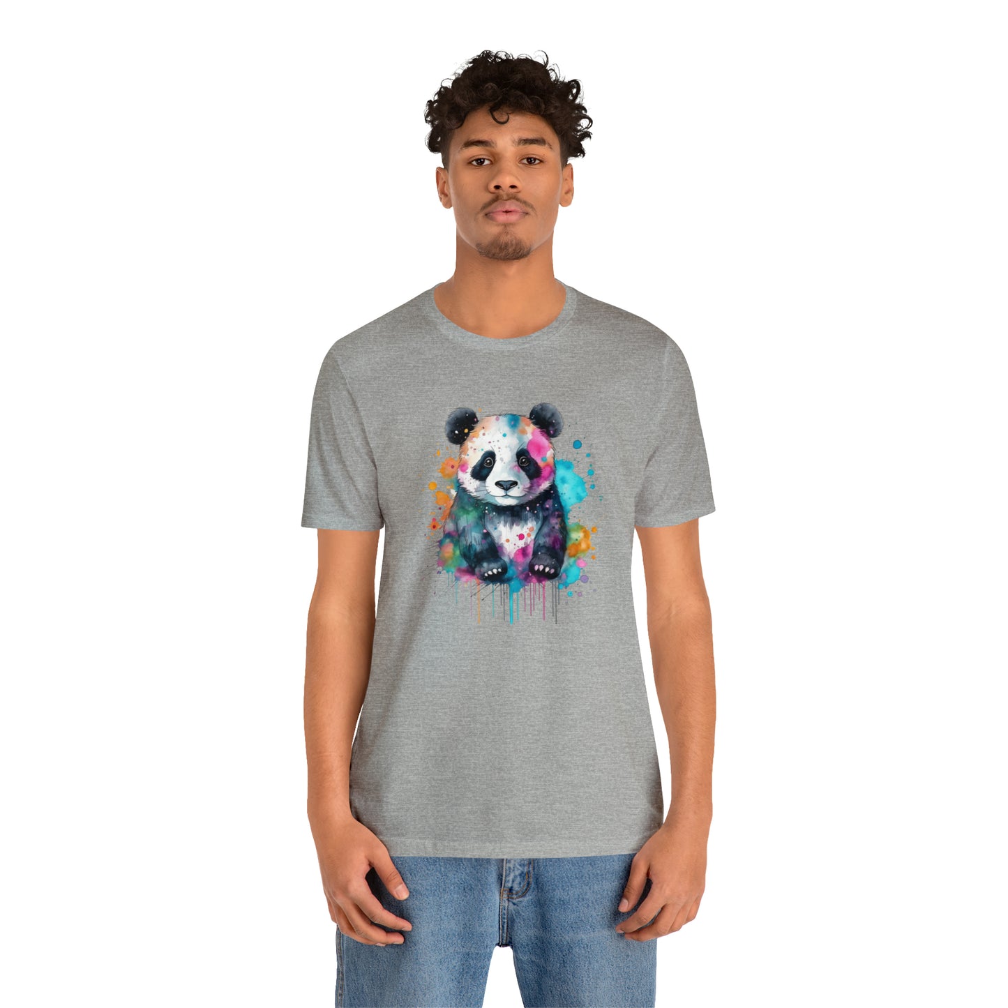 Panda tshirt Unisex Jersey Short Sleeve Tee