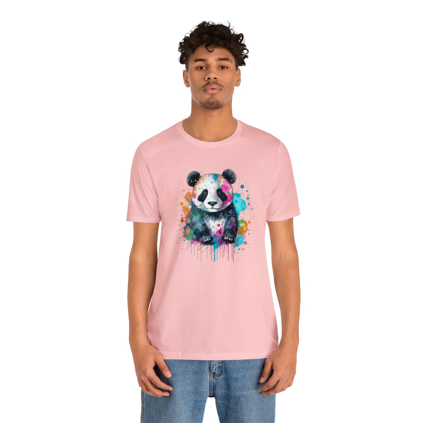 Panda tshirt Unisex Jersey Short Sleeve Tee