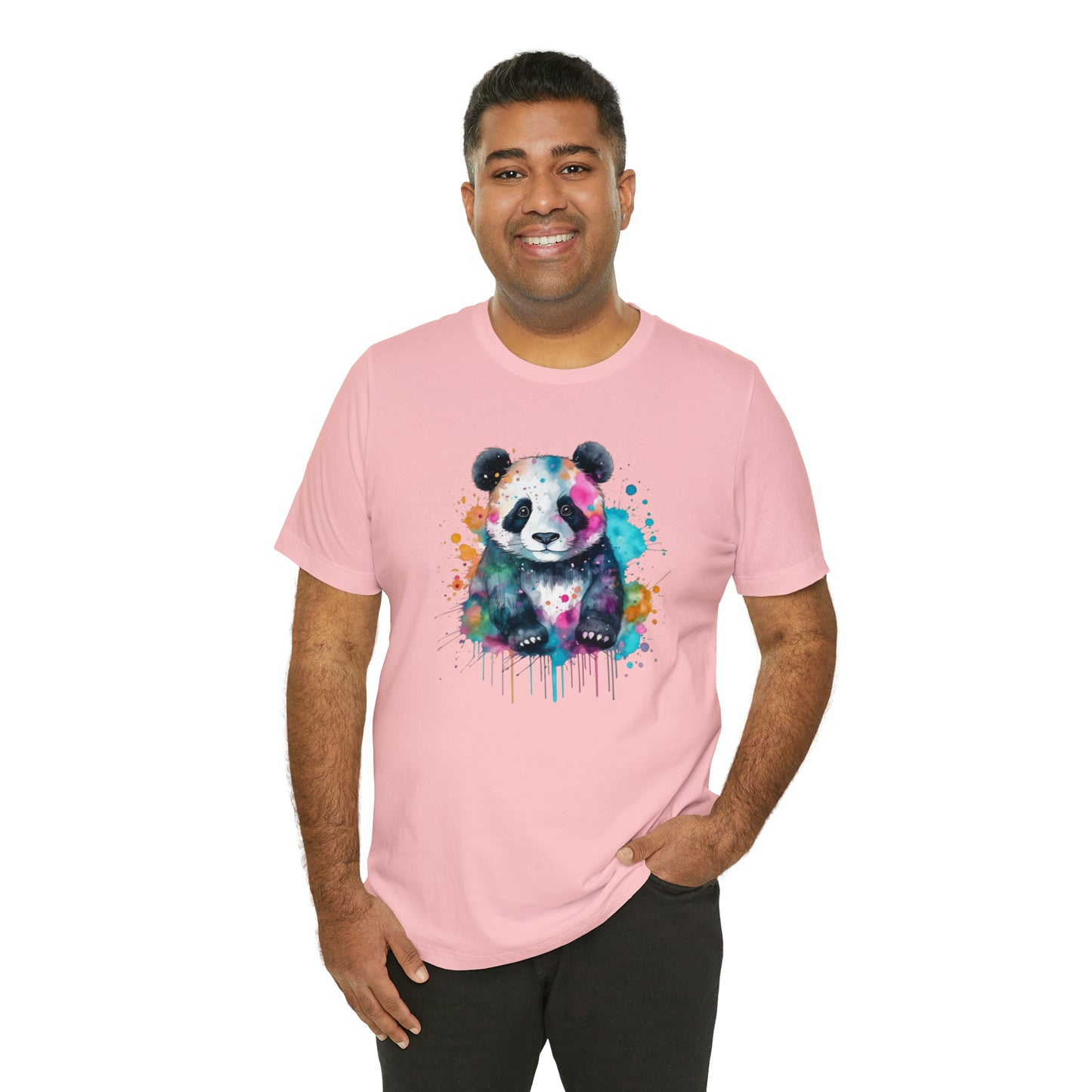 Panda tshirt Unisex Jersey Short Sleeve Tee