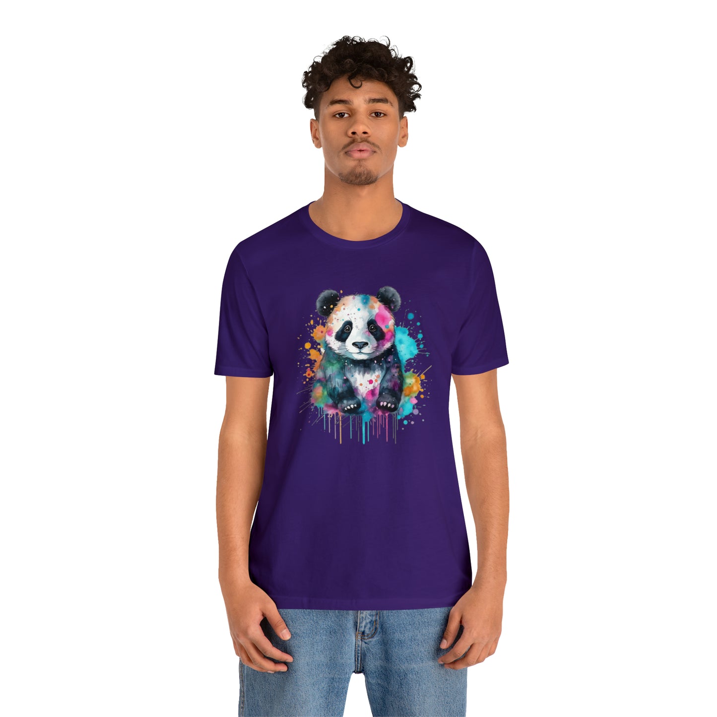 Panda tshirt Unisex Jersey Short Sleeve Tee