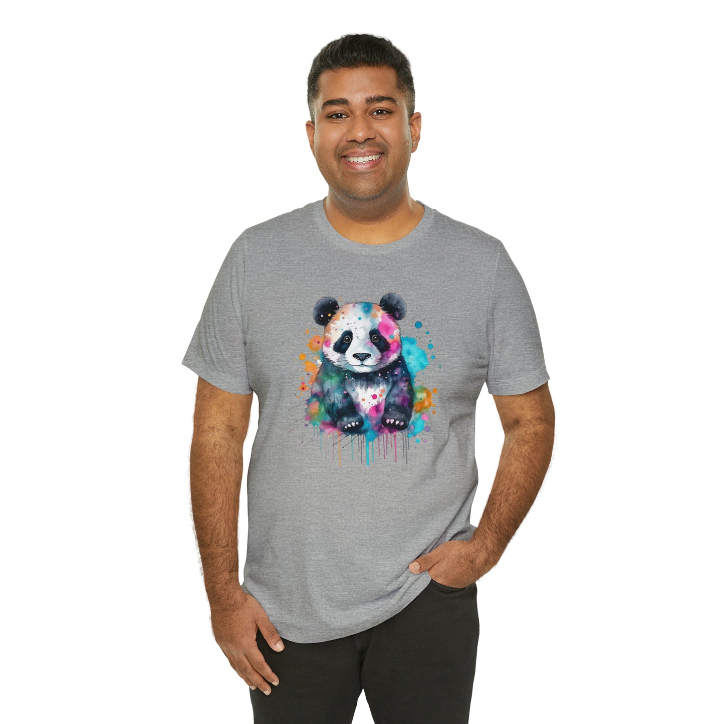 Panda tshirt Unisex Jersey Short Sleeve Tee