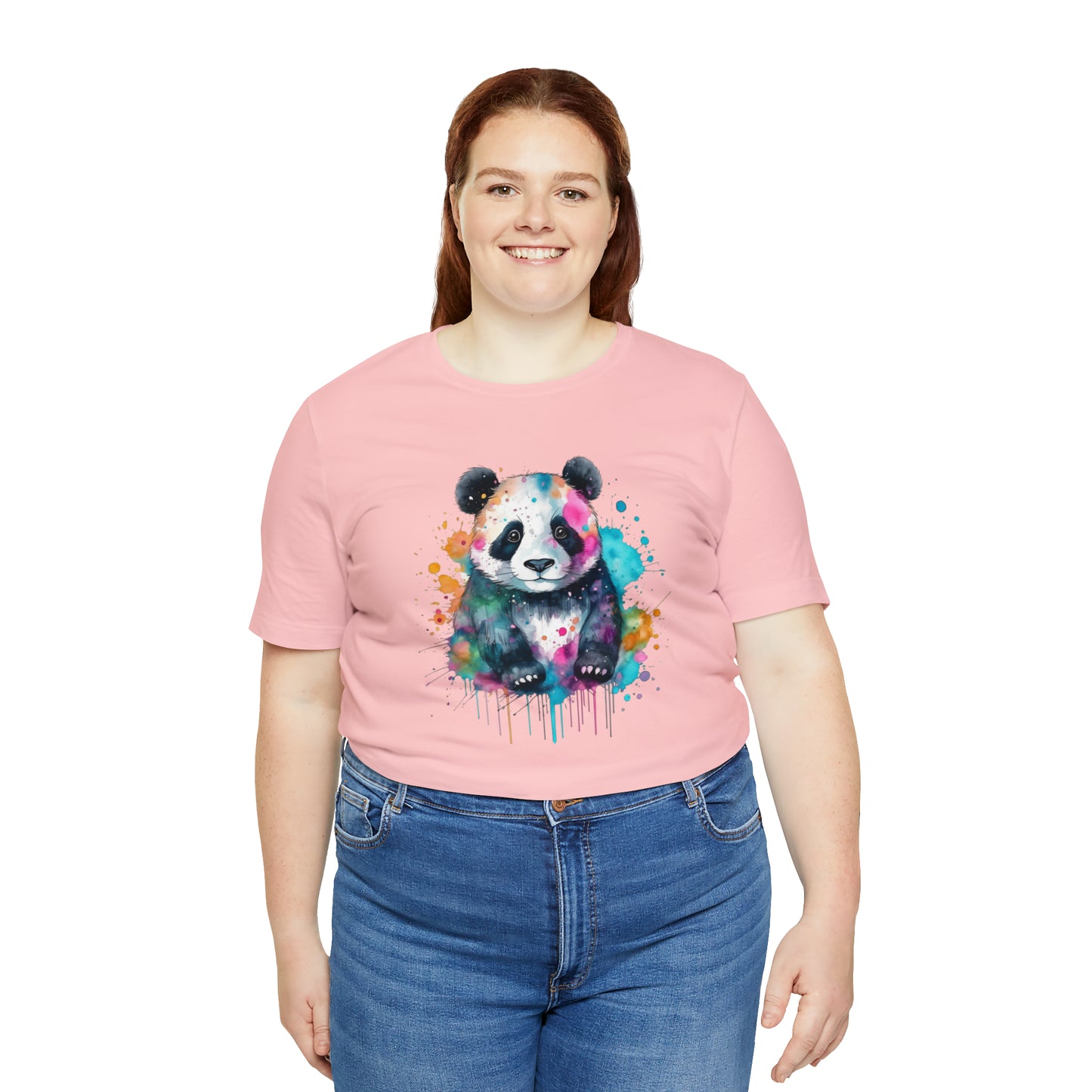 Panda tshirt Unisex Jersey Short Sleeve Tee