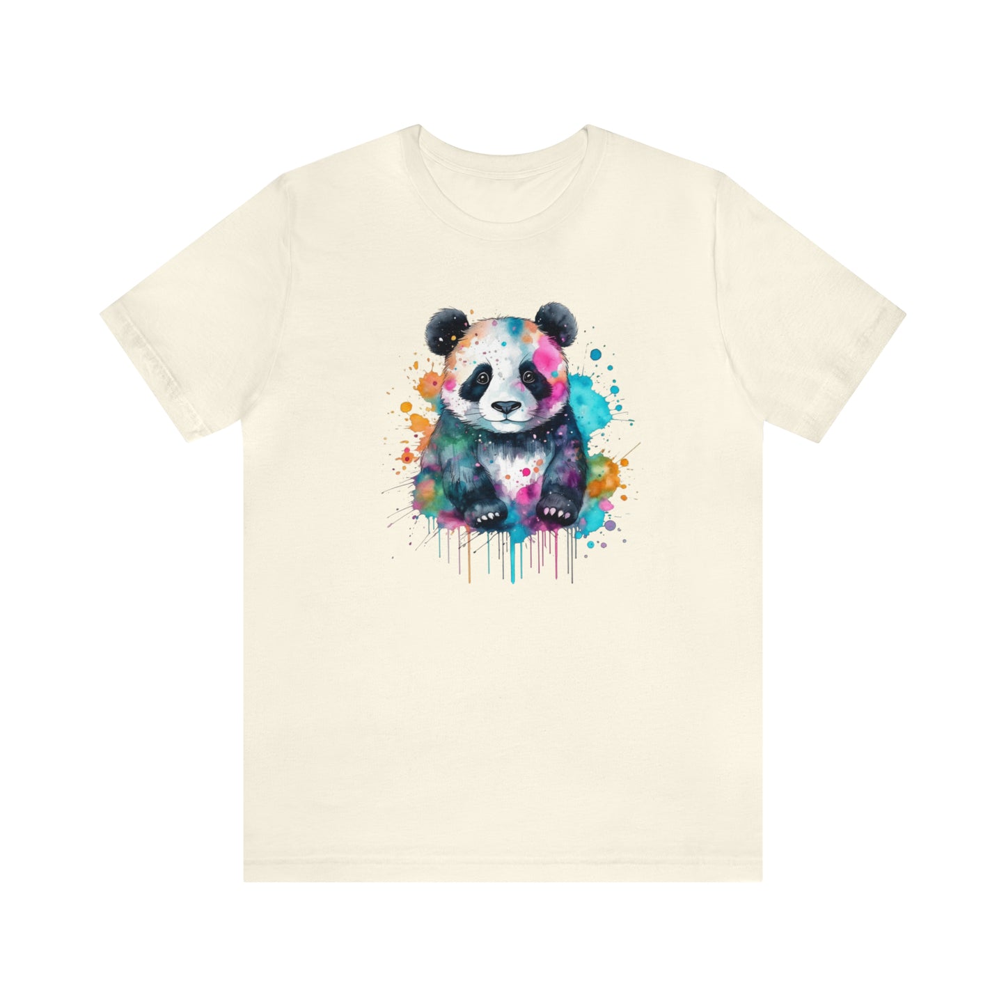 Panda tshirt Unisex Jersey Short Sleeve Tee