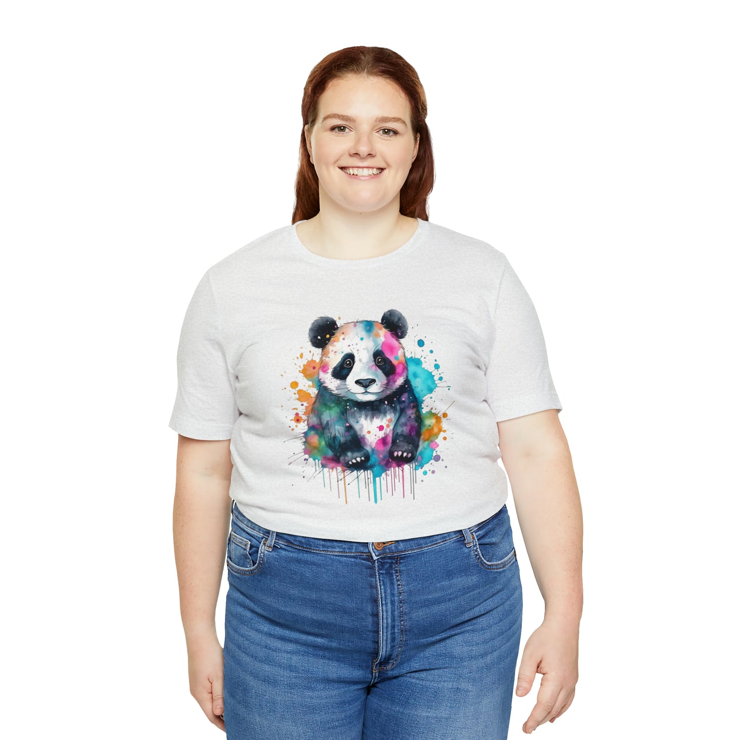 Panda tshirt Unisex Jersey Short Sleeve Tee