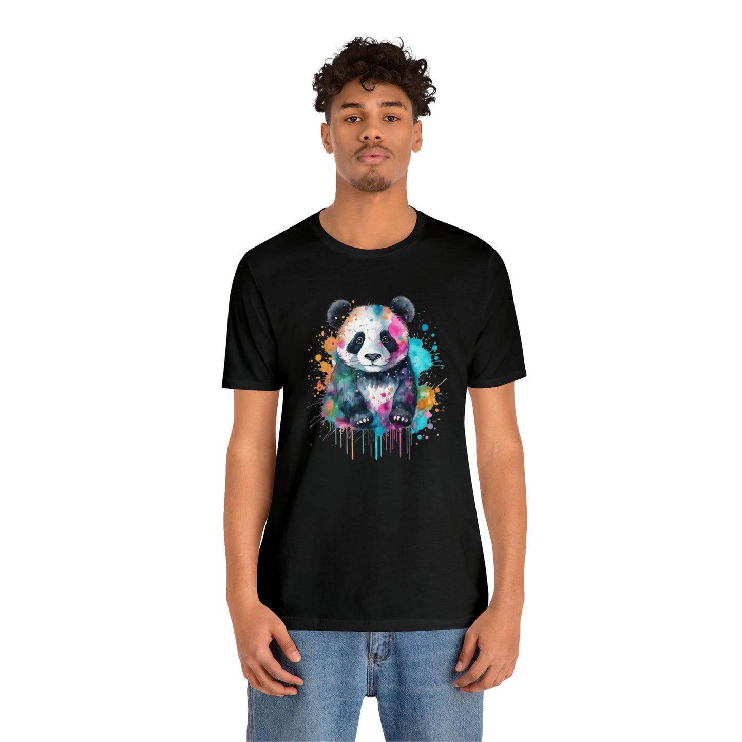 Panda tshirt Unisex Jersey Short Sleeve Tee