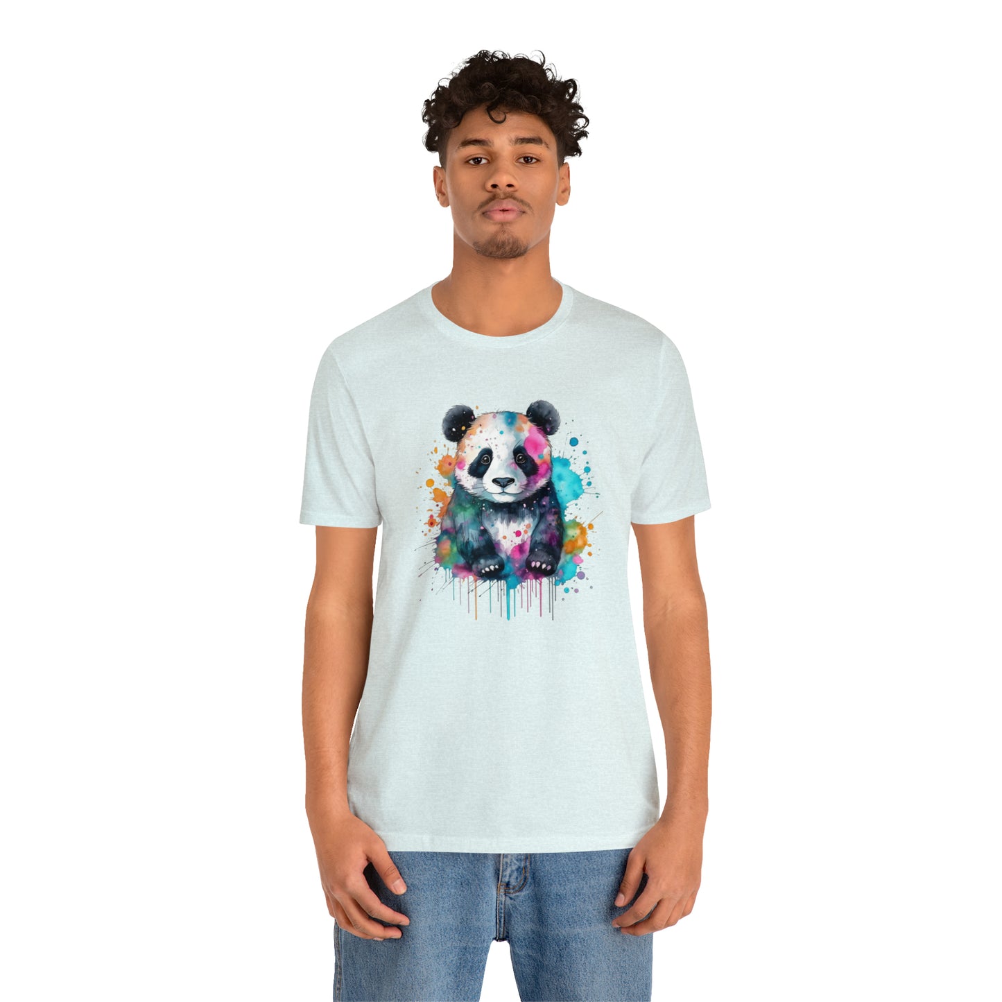 Panda tshirt Unisex Jersey Short Sleeve Tee