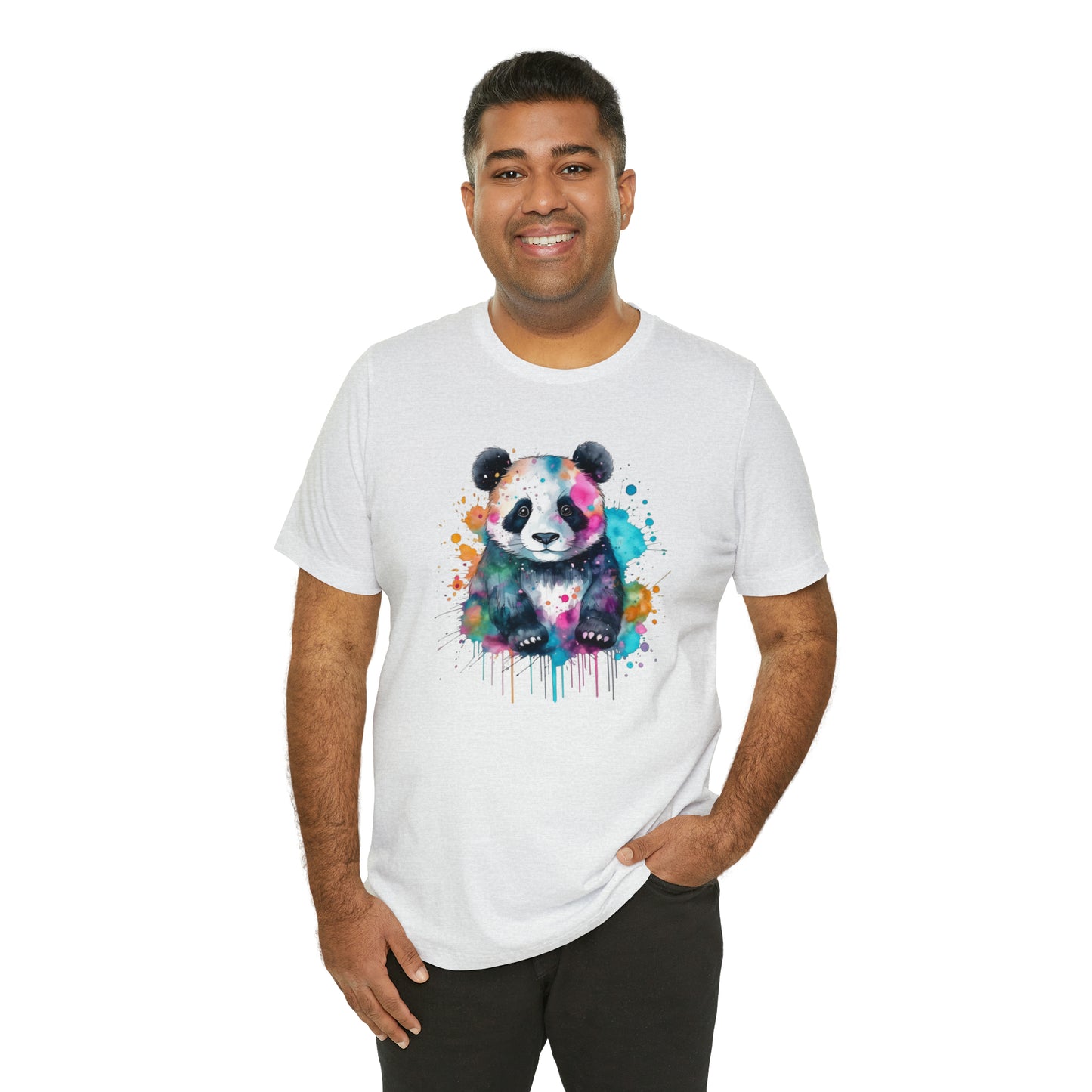 Panda tshirt Unisex Jersey Short Sleeve Tee