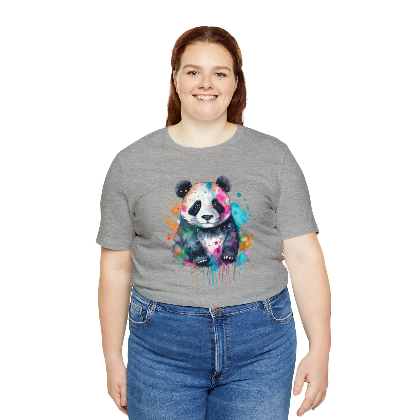 Panda tshirt Unisex Jersey Short Sleeve Tee