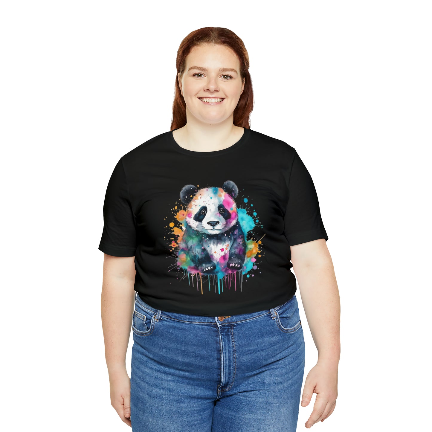 Panda tshirt Unisex Jersey Short Sleeve Tee