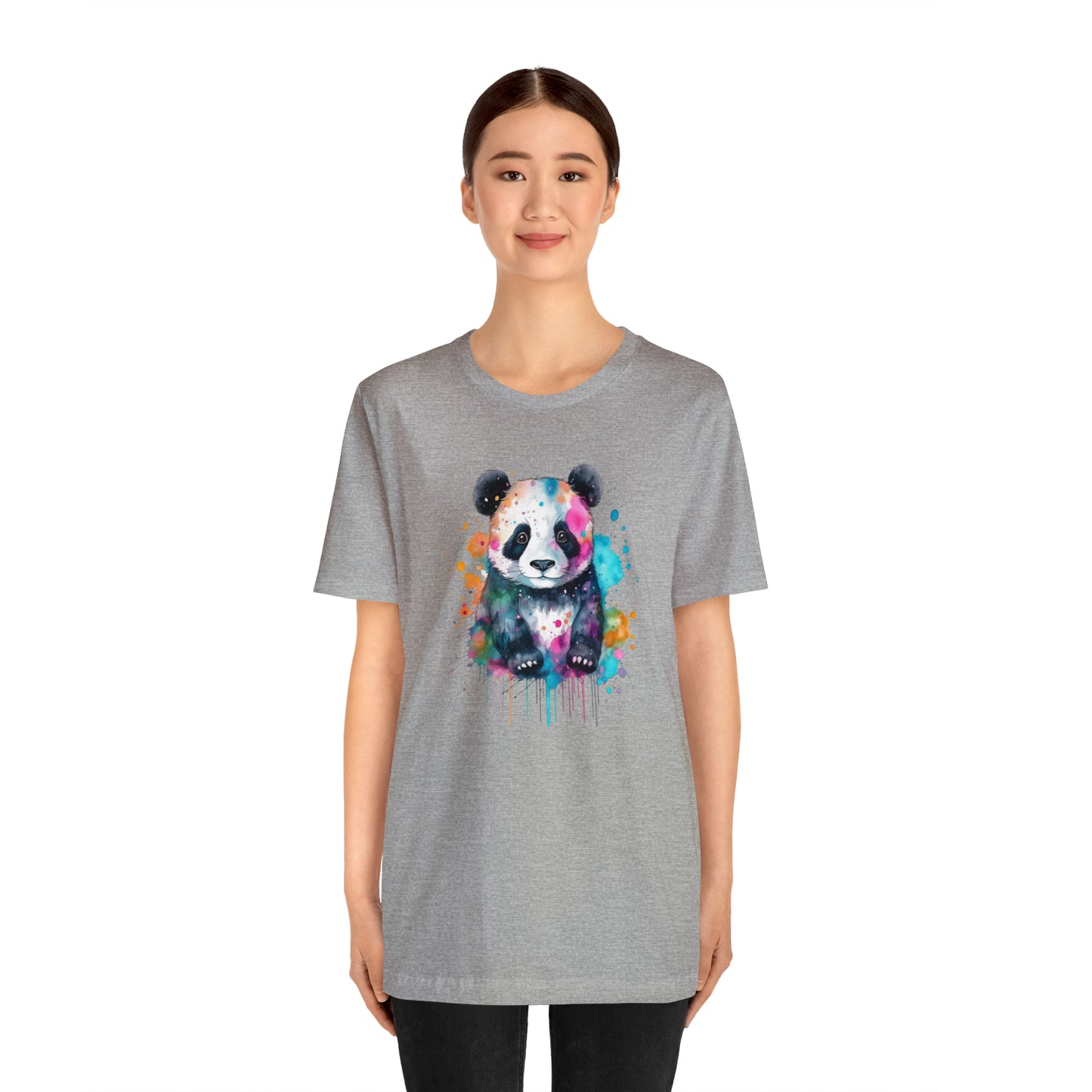 Panda tshirt Unisex Jersey Short Sleeve Tee